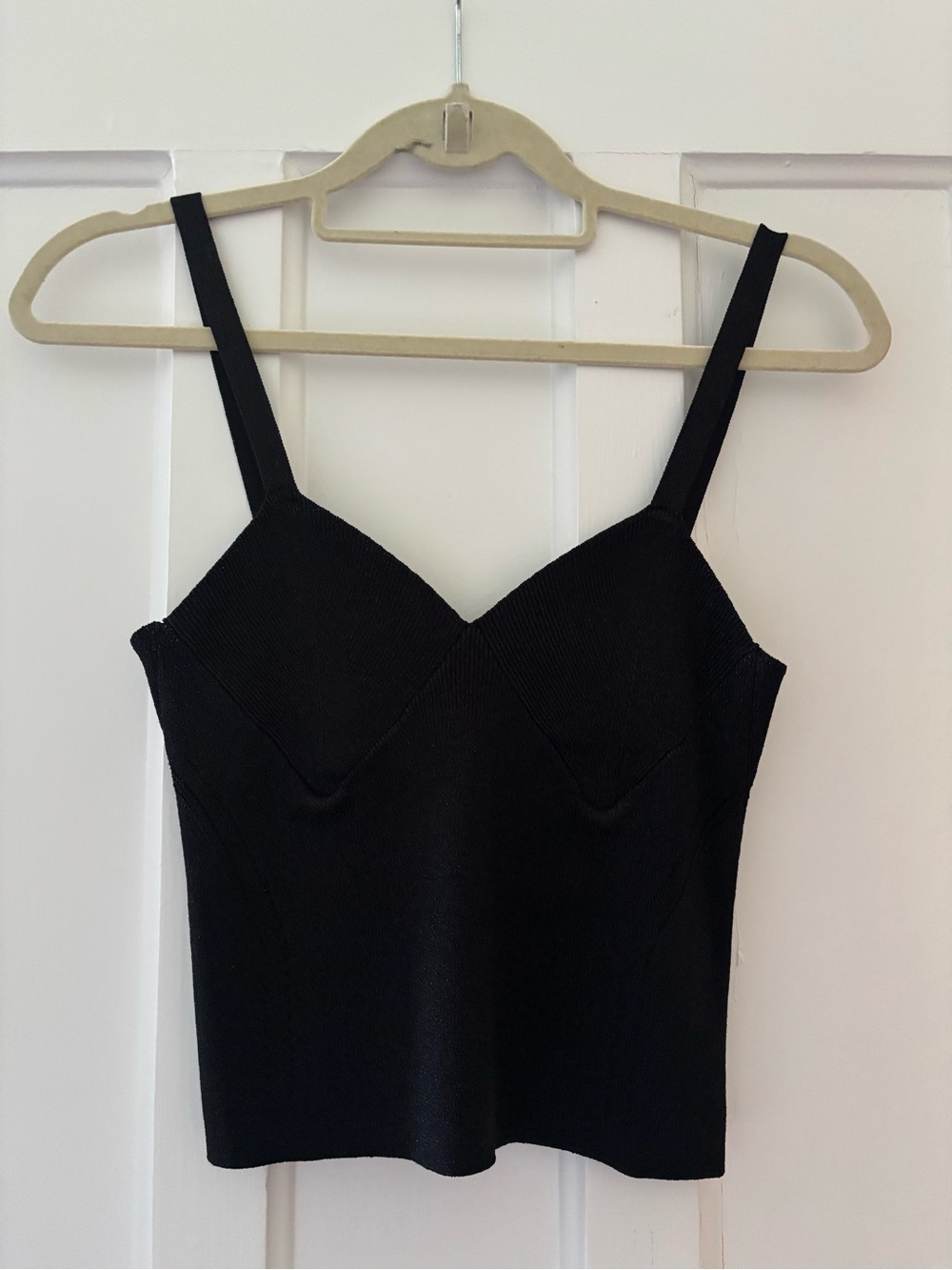 Staud Knit Tank in Black